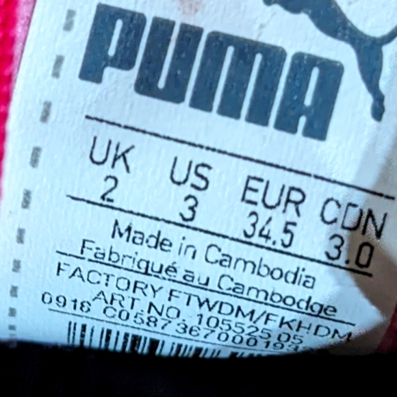 Puma Soccer Cleats | Spirit II FG | Youth Size 3 🔥 Pink | Like New - Picture 7 of 8